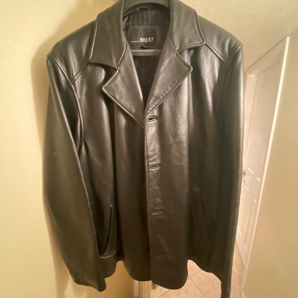 Formal Leather Jacket
